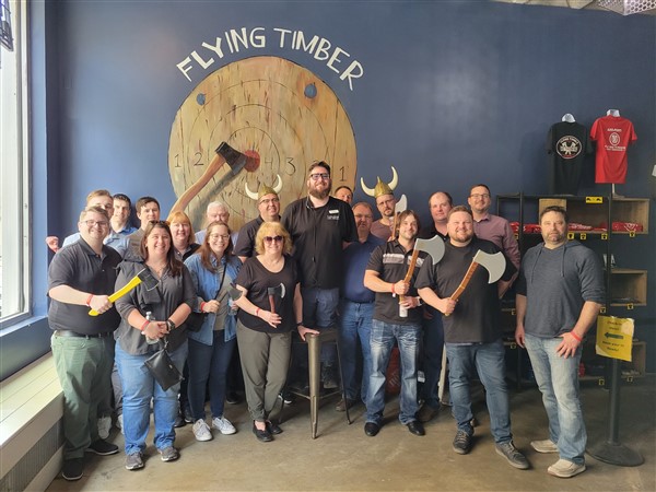 Flying Timber Axe Throwing Group